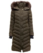 Women's Holland Cooper Chamonix Quilted Coat - Khaki