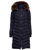 Women's Holland Cooper Chamonix Quilted Coat - Ink Navy