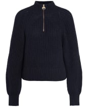 Women's Barbour International Solar Knit - Black