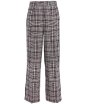 Women's Barbour Adela Trousers - Sepia Tartan