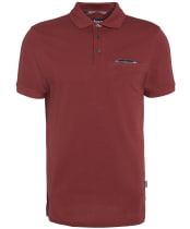 Men's Barbour Barwick Polo Shirt - Fired Brick