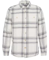 Men's Barbour Dartmouth Long Sleeve Cotton Shirt - Ecru