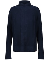 Women's Ariat Novato High Neck Sweater - Navy Heather