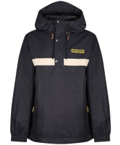 Men's Volcom Longo Snow Pullover Snow Jacket - Black