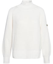 Women's Barbour International Nebula Knit - Winter White