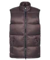 Men's Barbour International Cargen Gilet - Bitter Chocolate