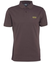 Men's Barbour International Essential Polo - Bitter Chocolate