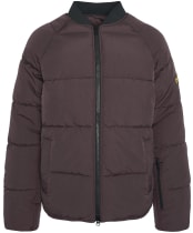 Men's Barbour International Cluny Quilted Jacket - Bitter Chocolate