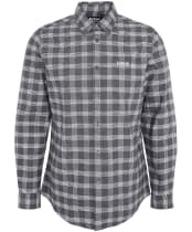 Men's Barbour International Theo Shirt - Charcoal Marl