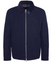 Men's Barbour Foulton Wool Jacket - Navy