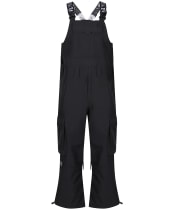 Brethren Apparel Access Waterproof Breathable Snow Sports Bib Pants - Black