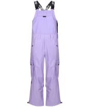 Brethren Apparel Access Waterproof Breathable Snow Sports Bib Pants - Lilac