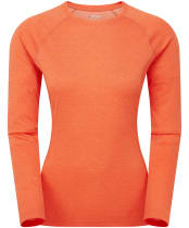 Women's Montane Dart Long Sleeve T-Shirt - Tigerlily