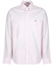 Men's Gant Regular Fit Long Sleeve Cotton Oxford Shirt - Light Pink