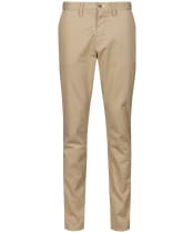 Men's Gant Slim Fit Twill Chinos - Dark Khaki