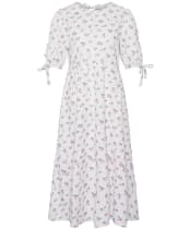Women's Barbour Goodleigh Cotton Broderie Midi Dress - Multi
