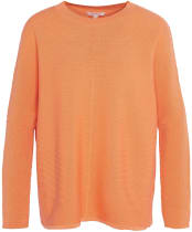 Women's Barbour Bickland Knitted Crew Neck Jumper - Apricot Crush
