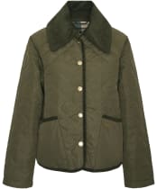 Women's Barbour Gosford Quilted Jacket - Army Green
