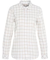 Women’s Barbour Newbury Shirt - Cloud Check