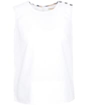 Women's Barbour Bathgate Sleeveless Top - White