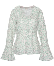 Women's Barbour Sandgate Bell Sleeve Blouse - Multi