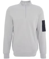 Men's Barbour International Alloy Half Zip Sweatshirt - Ultimate Grey