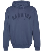 Men's Barbour Washed Prep Logo Hoodie - Navy