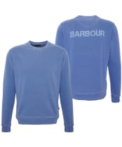 Men's Barbour Atherton Crew Neck Sweater - Oceana