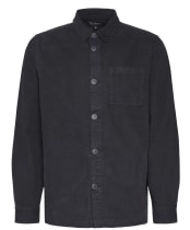 Men's Barbour Washed Overshirt - Navy