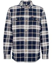 Men's Barbour Derwent Overshirt - Navy