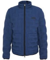 Men's Barbour International Edge Quilted Jacket - Washed Cobalt