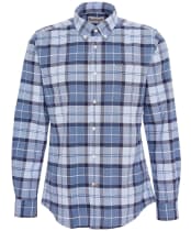 Men's Barbour Lewis Tailored Shirt - Berwick Blue Tartan