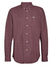 Men's Barbour Grove Performance Shirt - Crimson
