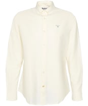 Men's Barbour Oxtown Tailored Shirt - Lemon