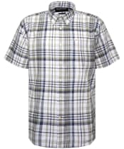 Men's Barbour Hartley Regular Short Sleeve Shirt - Olive
