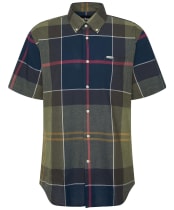 Men's Barbour Douglas Short Sleeve Shirt - Classic Tartan