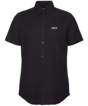 Men's Barbour International Kinetic Short Sleeve Shirt - Black