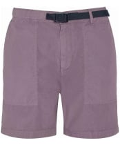 Men's Barbour Grindle Canvas Twill Shorts - Purple Slate