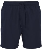 Men's Barbour International Large Logo Swim Shorts - Navy