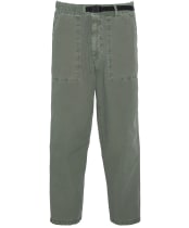 Men's Barbour Grindle Canvas Twill Trousers - Agave Green
