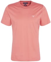 Men's Barbour Sports Tee - Pink Clay