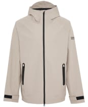 Men's Barbour International Global Waterproof Jacket - Concrete