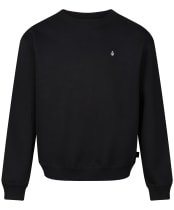 Men's Volcom Single Stone Crew Sweatshirt - Black