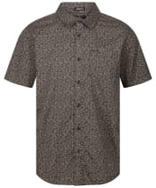 Men's Volcom Stone Mash Short Sleeve Shirt - Stealth