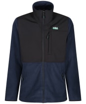 Men's Ridgeline Hybrid Fleece Jacket - Navy / Black