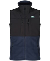 Men's Ridgeline Hybrid Fleece Vest - Navy / Black