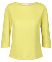 Women's Lily & Me Monica 3/4 Sleeve Top - Lime