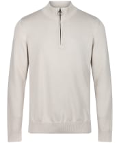 Men’s Barbour Cotton Half Zip Sweater - Mist