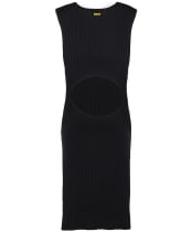 Women's Barbour International Paloma Knitted Dress - Black
