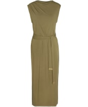 Women's Barbour International Courtney Midi Dress - Golden Khaki